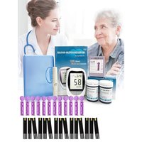 Medical Glucometer 50pcs/100pcs Test Strips Lancets Blood Glucose Meter Kit Sugar Monitor Glucometro for Diabetes Mg/mmol