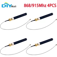 4Pcs U.FL to Connector Antenna for ESP32 LoRa V3 Node Development Board Lora32u4 II Wifi Lora32 868MHz / 915Mhz