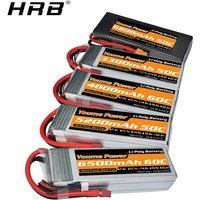 Youme 2S 3S 4S 6S RC Lipo Akku 7.4V 11.1V 14.8V 22.2V 3300mAh 4500mAh 5200mAh 6200mAh 6500mAh T XT60 Hartschalen-RC-Teile
