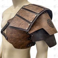 Medieval unilateral shoulder armor Nordic style Viking shoulder armor retro COSPLAY stage props