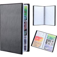 Leather Cards Collection Album Card Holder Books 40/120/180/240/300 Cards Credit Card ID Card Container Wallet