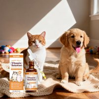 60ml Vitamins B Complex For Dogs Cats Immune Support Pet Body Care Drop Natural Grooming Drops For Pet Fur Growth & Health Skin