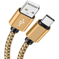 USB A to Type C Charging Cable Fast Charger Nylon Data Cable For Iphone Android Huawei Samsung TypeC Charging Device 1M 2M 3M