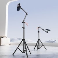 Mobile Phone Stand Floor Tripod Outdoor Portable Shooting Mirror Live Broadcast Stand Short Video Stand Travel Support Stand
