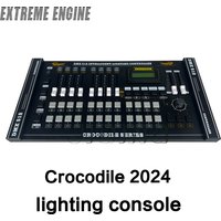 DMX 512 Crocodile 2024 Controller Stage Light DMX Console Use For Led Par Moving Head DJ Light Stage Effect Light Control channe