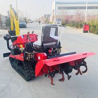Customized 35HP Diesel Tractor Paddy Puddling Dry Land Plowing High Efficiency