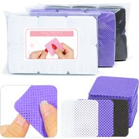 Lint-freeNail Polish Remover Gel Nail Wipes Nail Cotton Pads Manicure Pedicure Makeup Gel Nail Art Cleaning Tools