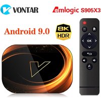 VONTAR X3 4GB 32GB 8K TV BOX Android 9 Smart Android TVBOX 9.0 Amlogic S905X3 Wifi 1080P BT 4K Set Top Box Media Player image 4