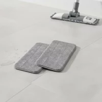 2pcs HD-QJ306 Microfiber Steam Mops Pads Replacement Cleaning Cloths For WVSAW Floor For Steamer For Home Use