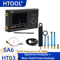 SA6 Handheld Portable Spectrum Analyzer 35MHz-6.2GHz Signal Generator RF Signal + Measurement Electromagnetic Signal