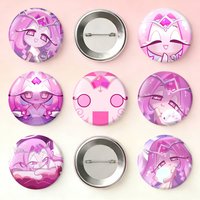 E-Eternal Sugar C-Cookie Laser Badge Applicable For Backpack Clothes Hats Decor Creative Accessories