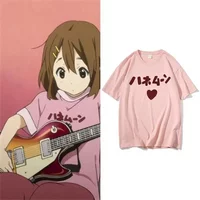 Japanese Manga T Shirt Summer Women Tshirt Funny Cute Anime Same Style Print T-shirts Harajuku Short Sleeve Casual