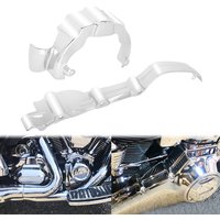 Chrome Inner Primary Accent Engine Cover Fit For Harley Touring Electra Street Glide Road King 2017 2018 2019 2020 2021 2022