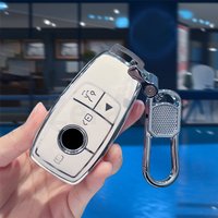 TPU Keyless Fob Car Key Case Cover Holder for Mercedes Benz W177 W205 W213 W222 X167 AMG A C E S G Class GLC CLE CLA GLB GLS