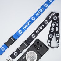 Luxury New Nylon Print Emblem Black Styling Motorrad Lanyard Keychain Motorcycle Accessories Gadget Auto Gifts For Yamaha Emblem