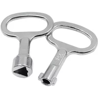 Multifunction Spanner Panel Lock Key Shape Socket Spanner Electric Cabinet Universal Triangle Key Subway Train Lift Door Locks