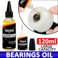 Skateboard Bearing Oil + Additive Fluid Set, Needle‑Tip Lube for Wheels, Smooth Spin, Noise Reduction, Rust Protection