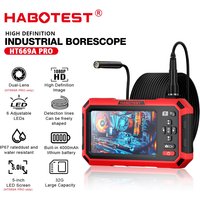HABOTEST HT669A PRO 5-inch dual-lens endoscope 7MM Automotive Mechanical Sewer Pipe Inspection Camera Video Industrial Endoscope