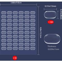 Transparent Removable Double-Sided Adhesive Dots Adhesive Dots Adhesive Tacks Mounting Tacks Museum Putty Conservation Putty
