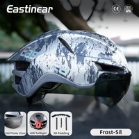 New Pneumatic Bicycle Helmet 3D Shock-Absorbing Lining Ventilated And Breathable Men's And Women's Road Mountain Safety Helmet