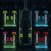 AliExpress NONE Marzocchi BOMBER MTB Front Fork & Motorcycle Helmet Stickers 2PCS 2D Flat DIY Riding Decor Decals