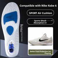 Kobe 6 Shoe Insoles Sports Basketball Shoes Foot Protection Shock Absorption Suitable for 456789 Generations