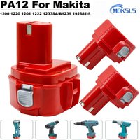New Capacity 12V 3500mAh For Makita PA12 Ni-Mh Battery For Makita 1200 1220 1201 1222 1233SA/B1235 192681-5 Power Tool Batteries