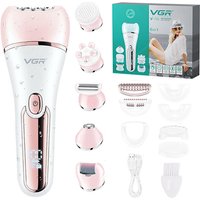 Original VGR Electric Women Epilator Female Shaver Leg Body Hair Removal Lip Chin Depilatory Lady Bikini Trimmer Facial Hair Re
