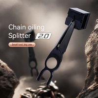 Motorcycle Chain Lube Applicator Motorcycle Chain Oiler Spray Gear Mess-Free Chain Wax Chain Cleaner Attachment