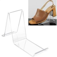 1pc Transparent Acrylic Shop Display Shoes Stands Shopping Mall Sandal Racks Sneaker Holders