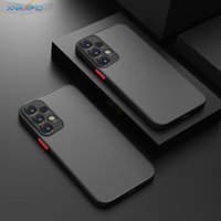 Armor Shockproof Matte Case For Samsung Galaxy A72 A55 A52 A05 A26 A17 A15 A37 A53 A73 A16 A36 A56 5G A23 A57 A35 Bumper Cover