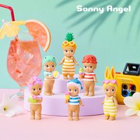 Sonny Angel Summer Vacation Series Tanned Mini Doll New Blind Box Figurine Car Dashboard Desktop Collectible Fans Girls Gifts