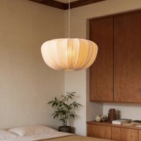 Lampa wisząca sufitowa z tkaniny w stylu Wabi Sabi do salonu, jadalni, loftu, żyrandol, oświetlenie sufitowe, dekoracja wnętrz, lampa wisząca