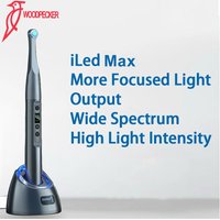 WOODPECKER iLed MAX Wireless Dental Light Curing Unit 1 Second Curing Upgraded Focused Light Magnetic Point Cure Lens image 4