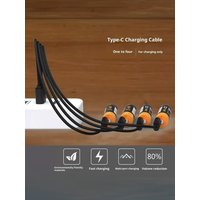4 in 1 USB-Type C Fast Charging Data Cable Multi-Splitter for Huawei Tablet PC Laptop - High-Speed Data Sync Cable