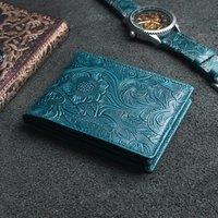 Handmade Genuine Leather Card Wallet Driver License Holder Credit Card Slot Coin Purse Portable Small Wallets Card Pocket
