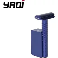 Yaqi Sputnik Dark Blue Color Aluminum Men Safety Razor And Holder Collectibles Gift Boyfriend