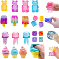 Maltose Squeeze Toy Dough Colorful Sensory Stress Relief Squishy Toy Creative New Item Desk Decoration Stress Relief