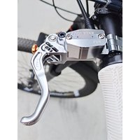 AliExpress NONE Frog Wake FV4-L Mountain Bike Hydraulic Disc Brake Kit with 180mm Rotors Aluminum 4 Piston Oil Pressure Calipers Radial Lever