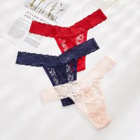 Women Sexy Lace Panties Seamless Low-Waist Briefs Girls Transparent Underpants Breathable Underwear Female Hollow Mesh Lingerie