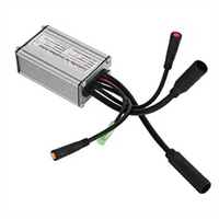 A51Q-E-Bike Controller 36V / 48V 9 Tubes 15A Waterproof Connector Controller for 36V / 48V 250W Brushless Motor