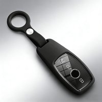 Silky Soft Silicone Key Case Holder For Mercedes Amg Glc GLC300 C200 C180 CLA W213 Class A B 260 L A200 Fob Keychain Accessories