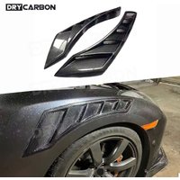 Kit de carrosserie avec garniture de ventilation de garde-boue avant, spoiler et canards latéraux pour Nissan GTR R35 350Z 370Z Z33 Z34 2008-2017