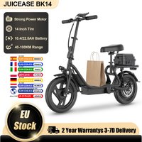 JUICEASE BK14/BK14 PRO Elektrofahrrad 40/100KM Super Lange Reichweite Erwachsenen-E-Bike APP-Steuerung 14 Zoll Fat Tire Mountain E-Bike