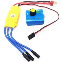 DC 12V 30A High-Power Brushless Motor Speed Controller 3-phase Regulator PWM Brushless Motor Speed Controller Drive RC 30A ESC