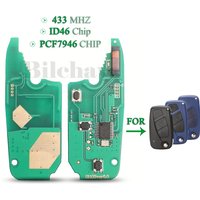 jingyuqin 433Mhz ID46 PCF7946 Chip Remote Key Circuit Board for FIAT doblo qubo 500 fiorino Grande Punto Evo FOB delphi system