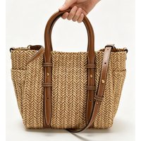 Fashion Sea Beach Shoulder Bag Designer Bags for Women Handbags Handmade Tote Bohemian Woven Straw Bag Shopper Purse Female