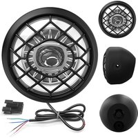 AliExpress NONE E-Bike Headlight with Horn Waterproof Front Light Daytime Running & Low Beam for Mountain Bike Motorcycle