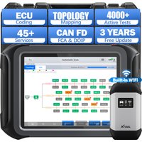 XTOOL D9S Intelligentes Auto-Diagnosegerät ECU-Codierung 45 Reset-Funktionen Schlüsselprogrammierung FCA AutoAuth DOIP CANFD Topologie Automobil-Scanner