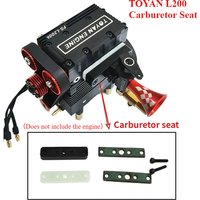 TOYAN DIY L200 Engine Carburetor Inline Four Cylinder Methanol Engine Model Change Single Carburetor Single Carburetor Seat Part